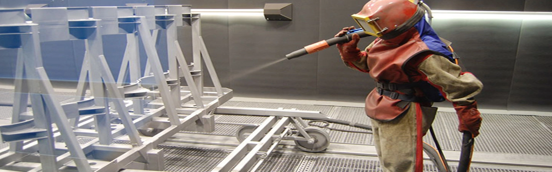 Sand Blasting Room