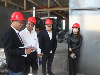 India Q3730 Hook Shot Blasting Machine