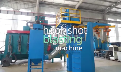 Double Hook type shot blasting machine