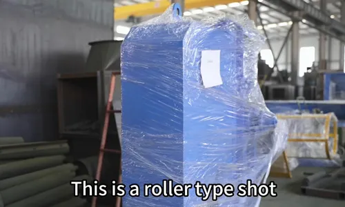 Roller shot blasting machine shipped to Africa