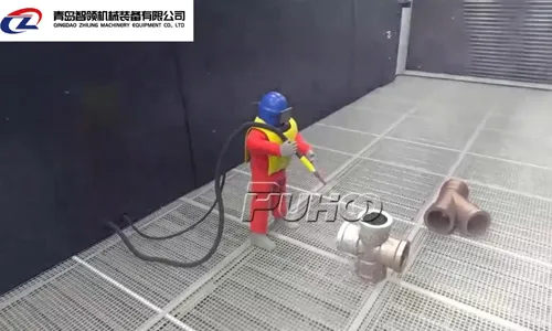 sand blasting room