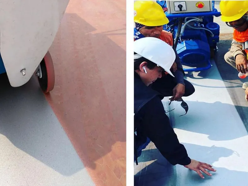 Shot Blasting Machine in Road Surface Preparation